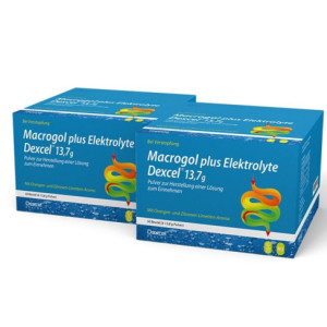 MACROGOL plus Elektrolyte Dexcel 13,7 g PLE
