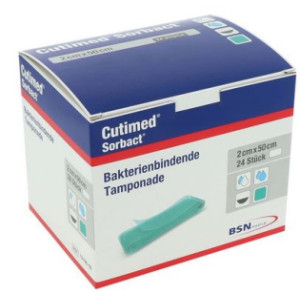 CUTIMED Sorbact Tamponaden 2x50 cm