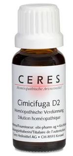 Ceres Cimicifuga D 2 Dilution 20 ml
