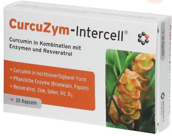 Curcuzym-Intercell Kapseln 30 St