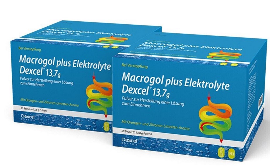 MACROGOL plus Elektrolyte Dexcel 13,7 g PLE